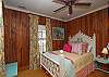 Queen bedroom on first floor.