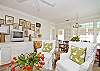 The living room wall is full of vintage bird and flower pictures many of them Gould prints ( John Gould drew in similair fashion to Audoboun)