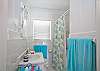 Bright, cheerful full bath!