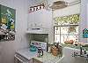 More views of the kitchen.