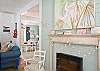 Another view entering Inlet Breeze; hallway into living/dining area.