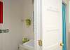 This is the half-bath located off of Bedroom #2.