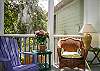 New for 2013; enclosed porch off of kitchen!  Get place to hang out and relax or enjoy Mermaid Morning Bliss coffee and evening cocktails!