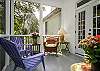 New for 2013; enclosed porch off of kitchen!  Get place to hang out and relax or enjoy Mermaid Morning Bliss coffee and evening cocktails!
