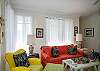 Lots of natural light creates a bright, cheerful room to hang out in between visits to the beach and wonderful dining at Uncle Bubba's and The Lady &amp; Sons!
