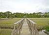 Our beautiful marsh dock goes out the the salt marsh.  Kayaking, crabbing, fishing watching the tides come in and out.  This is heaven on earth!