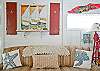We love local art and supporting our regional artists. The cottage is full of such fun art!