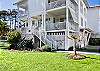 We are a very short walk to the beach, an easy walk to shops and restaurants and across the street from the Tybee Pirate Pedicab!