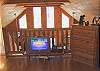 Along with the Twin Beds in the loft is a TV with X_Box provided for your children's entertainment.