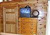 There is also a TV with Sattelite Viewing located in the Master Bedroom.