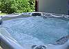 The 6 person Hot Tub is located right beside the cabin and provides a place to relax after a day of river rafting