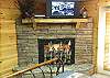 For a nice romantic evening there is a gas log fireplace located in the Master Bedroom with Direct TV also. Easy access through the double french doors to the screened Hot Tub Patio also.