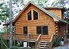 Cherry Log Cabin / Bungalow rental - Exterior Photo - ENTRANCE VIEW OF CABIN