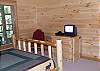 Lower Level Bedrooms TV and a Playstation II for your entertainment.