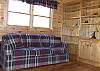 Spend some quiet time reading or just relaxing in the loft area of the cabin.