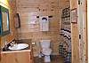 Lower Level Bathroom is accessible from the lower level bedroom.