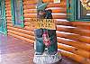 Clyde is waiting to greet you as you arrive at Southern Star.  Please don't feed him?  He's on a strict diet!!!