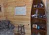 Enjoy some guiet time during your stay in the loft area.
