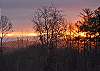 Enjoy beautiful Morning Sunrises each morning from the cabin