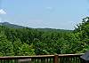 There is a Gas Grill at the cabin and from this side of the deck you will get a gorgeous mountain view.
