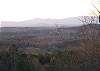 Long Range Mountain Views can be seen from the any one of the many decks of the cabin.