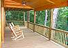 Enjoy the mountain view and relax from the beautiful Log Rocking Chairs
