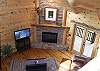 Enjoy your favorite TV Show or watch a movie on the DVD player and sit by the fire after you have enjoyed your adventurous day in the Mountains