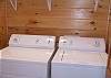 Located on the Main Level is a washer and dryer for keeping your clothes clean during your stay.