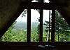 Enjoy the mountain views from inside and out from the cabin.