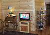 In the Loft you can enjoy TV or do your computer work at the desk with wireless internet provided.  There are also several board games for you to enjoy.