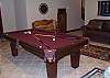 Enjoy a game of pool on the regulation size pool table downstairs in the family room adjacent to the theatre room.