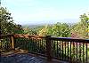 Enjoy this view from the Rocking Chairs from the Hot Tub Deck