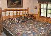 The master bedroom has a King Size Bed and a TV for your time of relaxing.