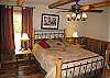 Beautiful Queen Size Bed in the Main Floor Bedroom