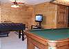 Also in the Family Room you can enjoy your favoirte TV on the LCD Flatscreen TV while you play a game of Pool. Or enjoy one of the many boardgames provided.