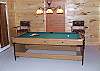 Pool Table converts to an Air Hockey also for your entertainment
