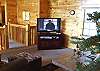 Enjoy your favorite Show on the LCD TV located in the loft area of the cabin.