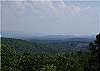 Another view  of the North Georgia Mountains from the back deck of the cabin