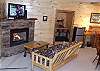Enjoy the large family room with a flat screen LCD TV with a wii game for your entertainment. The Log Futon offers extra sleeping space for your family.