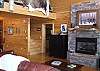 Easy access on the main floor to the main floor bedroom and bath area from the living room area.