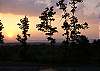One of the many sunsets you can enjoy from this beautiful cabin