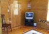 This bedroom also has a TV with DVD Player for your enjoyment.