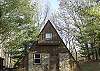 Romantic A Frame Cabin.