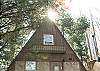 Romantic A Frame Cabin.