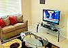 Living Area with Flat Screen HD TV & Free in home WIFI