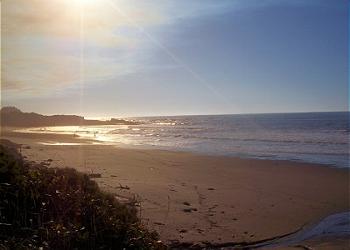 Miles of quiet beach