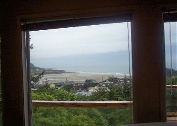 View from the dining room