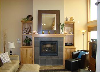 Gas fireplace