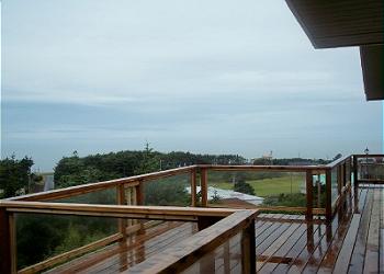 View after a summer soft rain