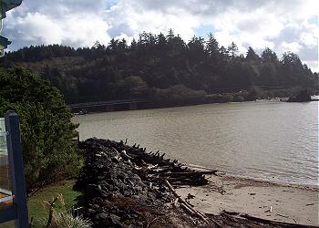 Schooner Creek meets Siletz Bay